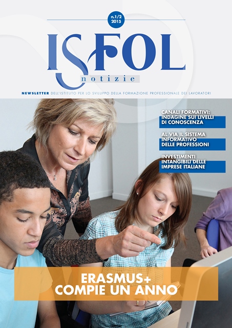 Copertina Isfol notizie 1/2 2015