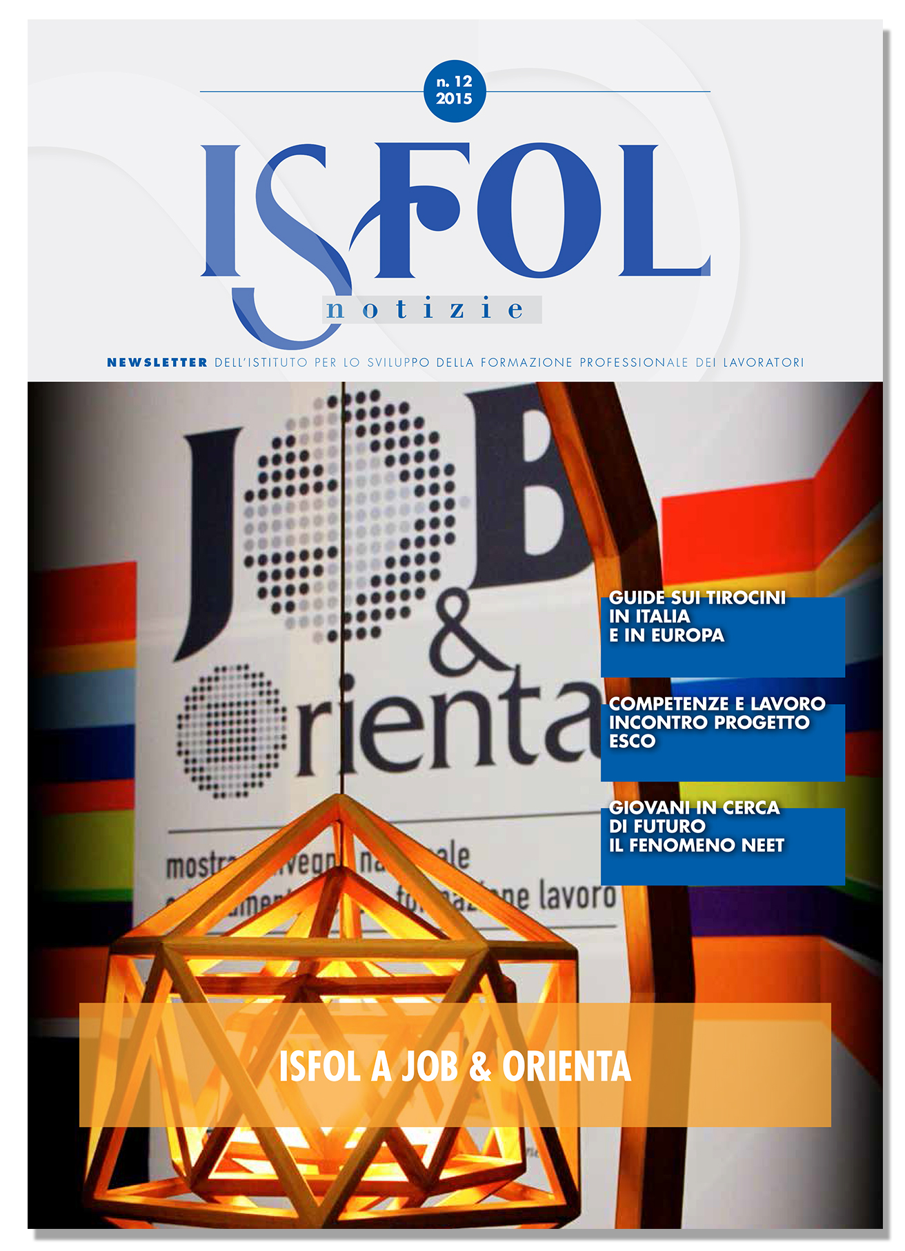 Copertina Isfol notizie 12/2015