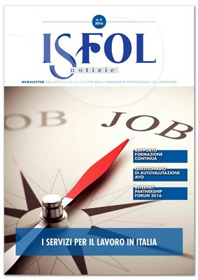 Copertina Isfol notizie 5/2016