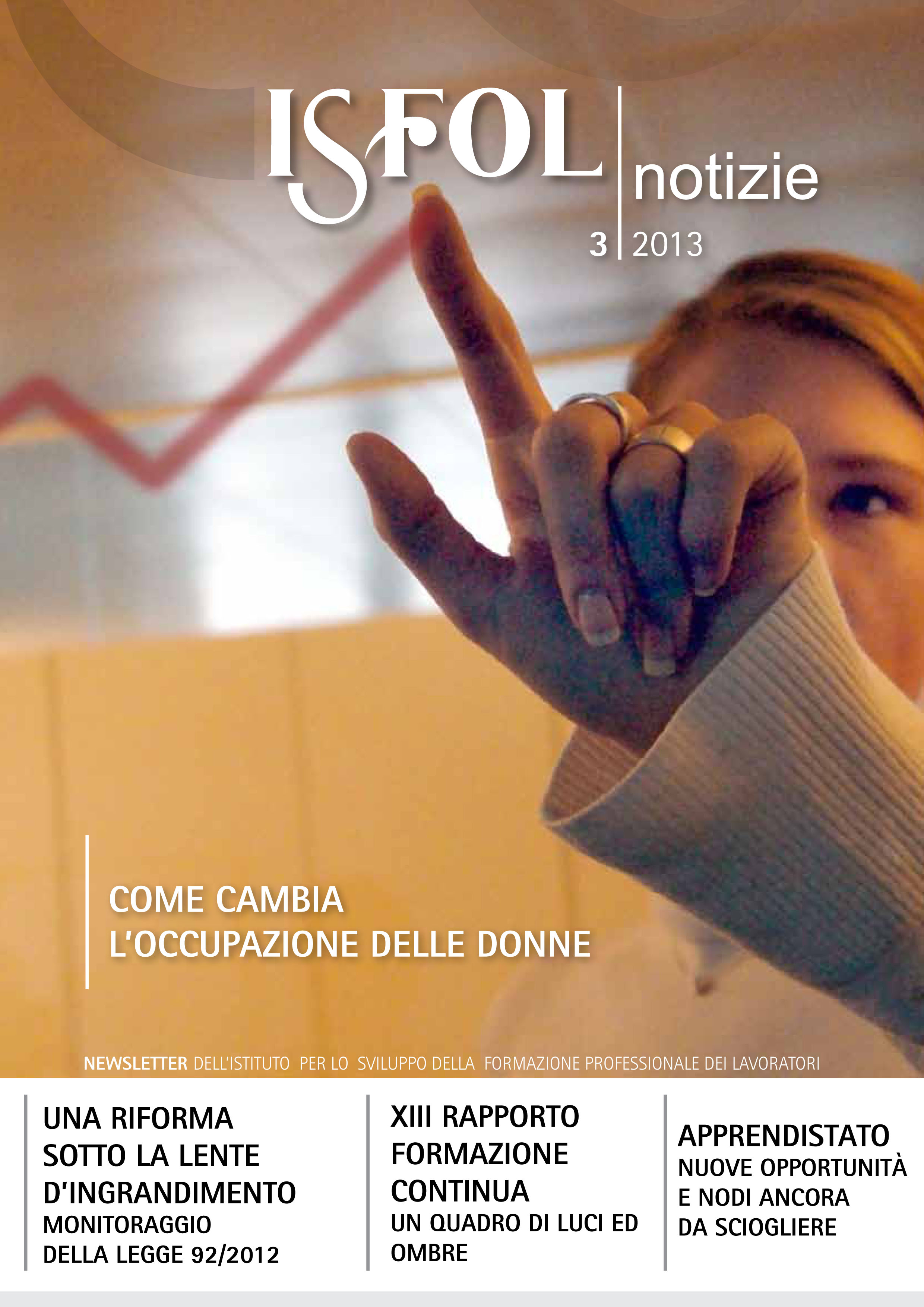 Copertina isfol notizie n. 3