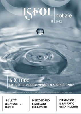 Copertina Isfol notizie 11/2012