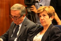Bulgarelli e Sacconi alla conferenza stampa PIAAC