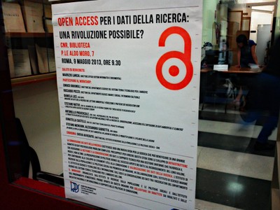 Cnr, Open data, maggio 2013