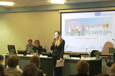 Spazio Europa, 8 aprile 2014, Erasmus +