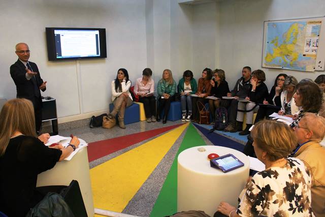 Spazio Europa, 8 aprile 2014, workshop Erasmus +