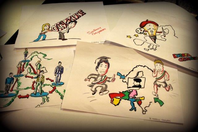 Spazio Europa, gennaio 2014, grafica