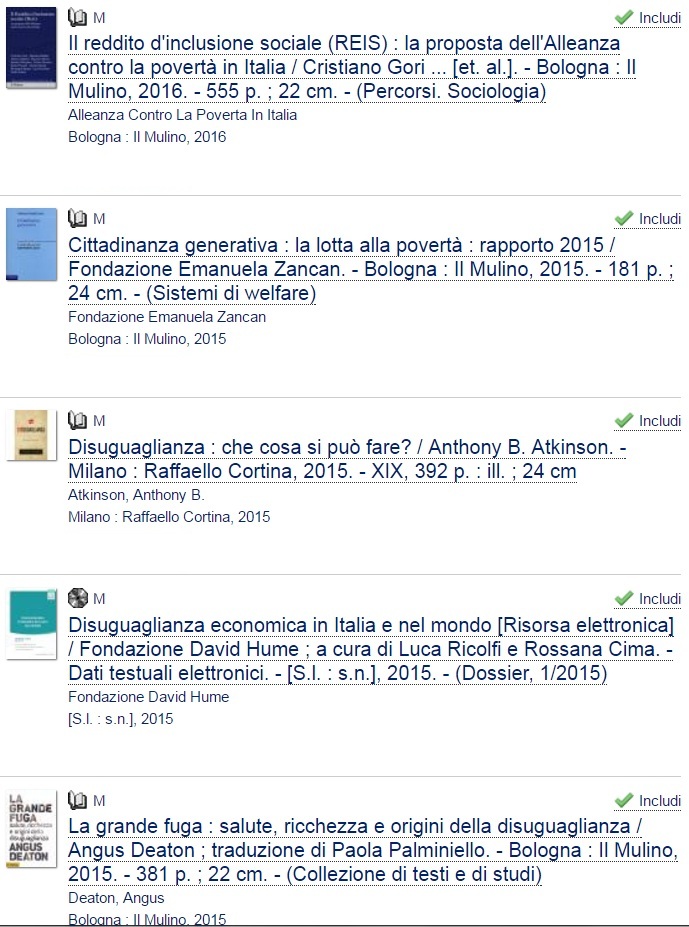Biblio povertà