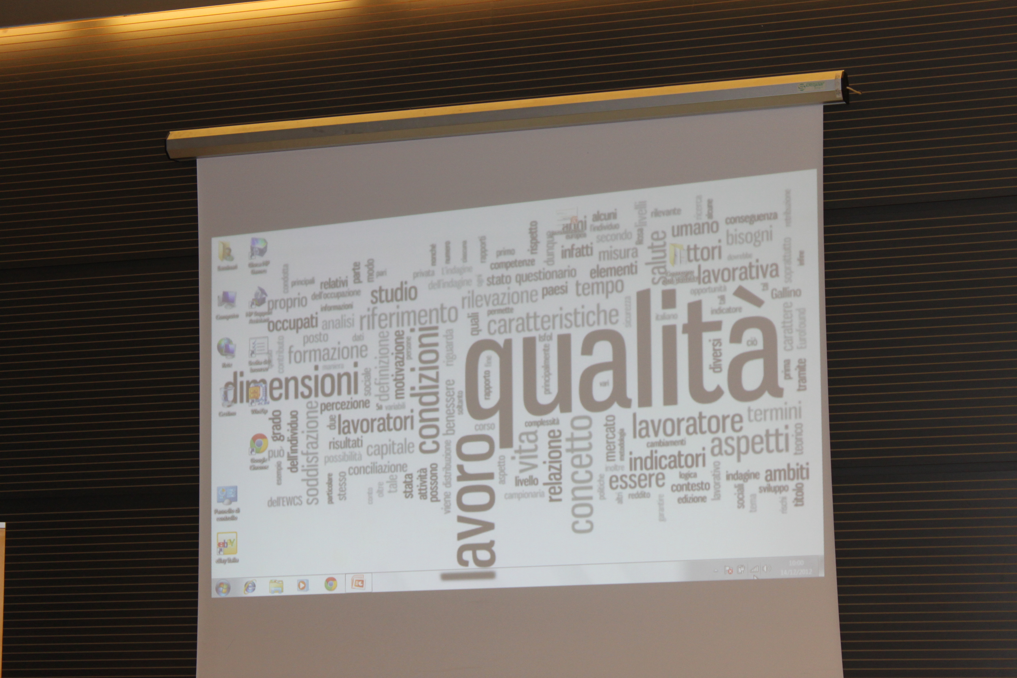 Convegno la qualità del lavoro 