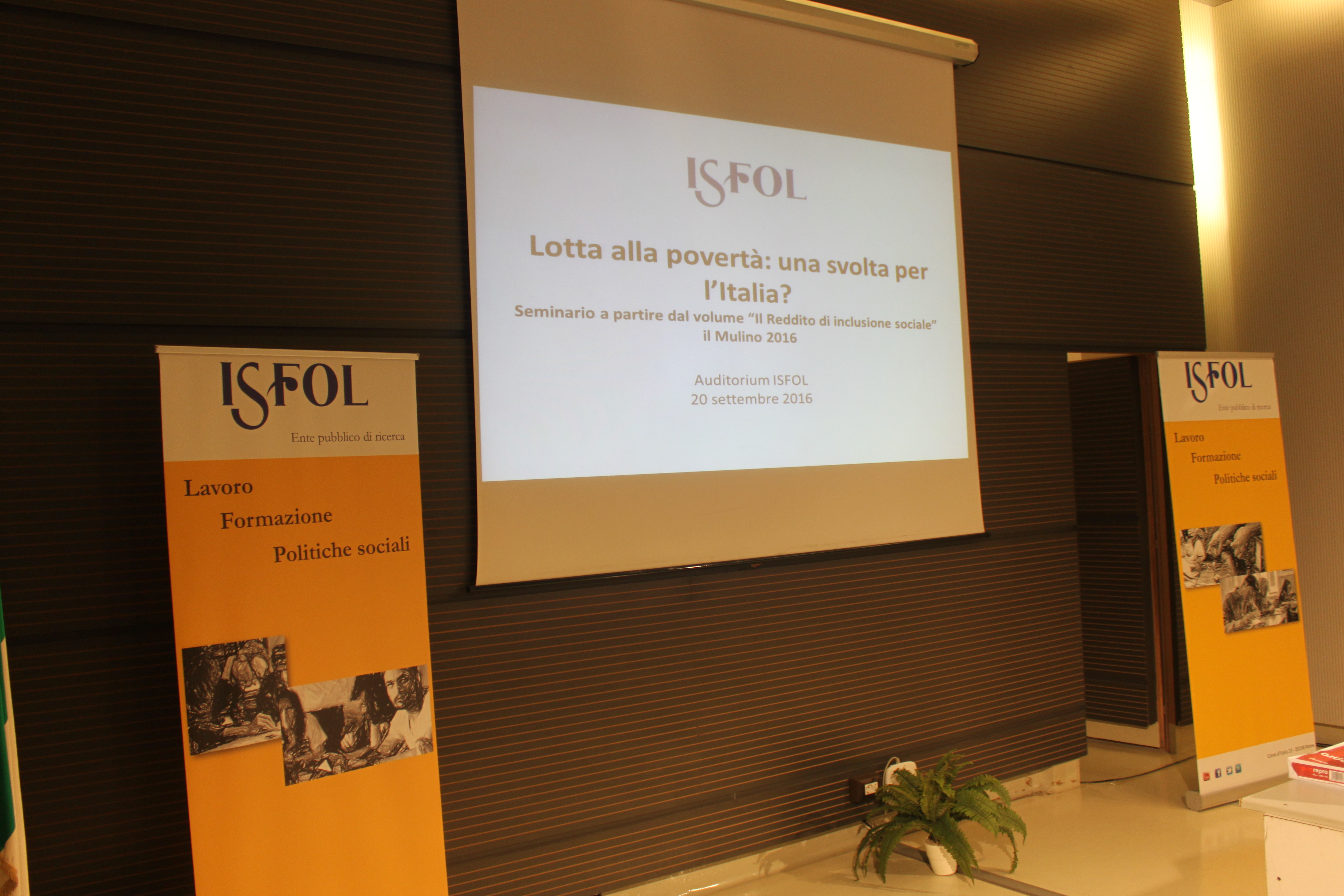 Lotta alla povertà: una svolta per l’Italia?” 20/09/16