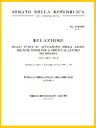 Relazione al parlamento