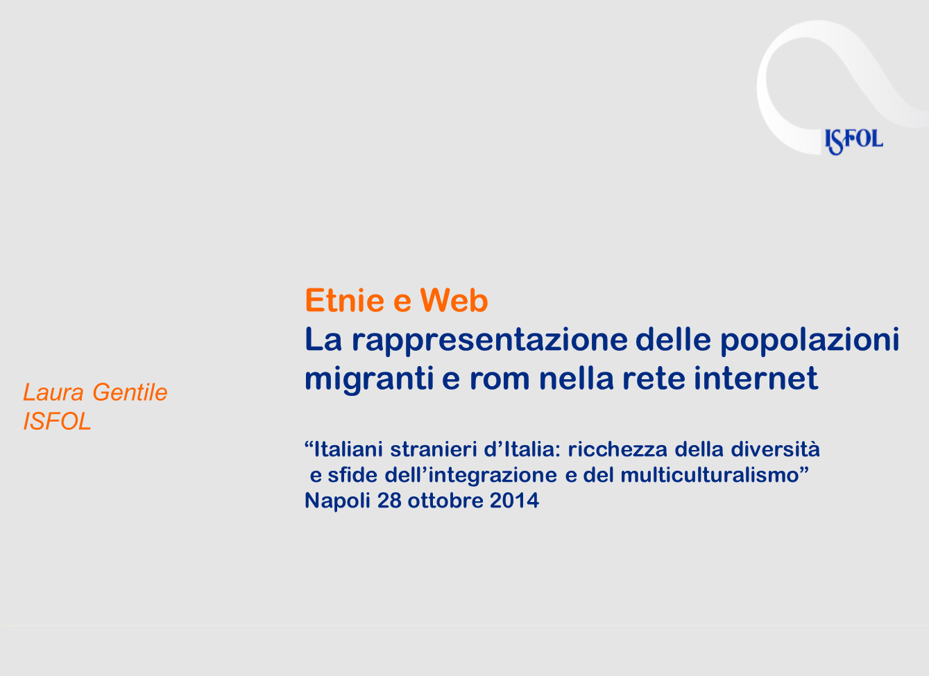 Presentazione convegno