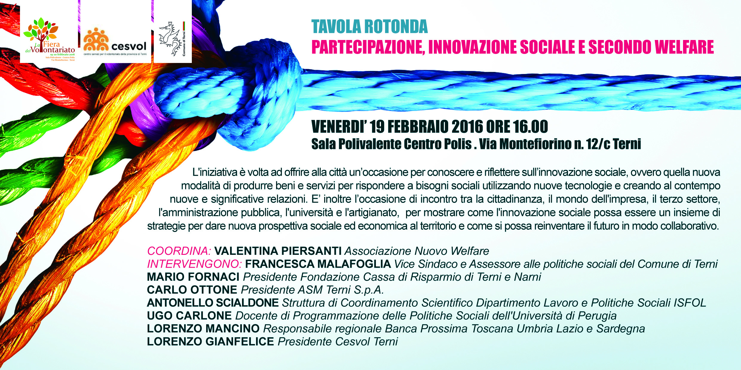 Programma 19 febbraio